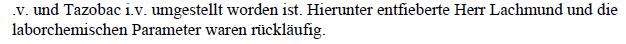 Entzuendungsparameter Rückläufig MHH Klinschar Entzuendungsparameter Rückläufig MHH Klinschar