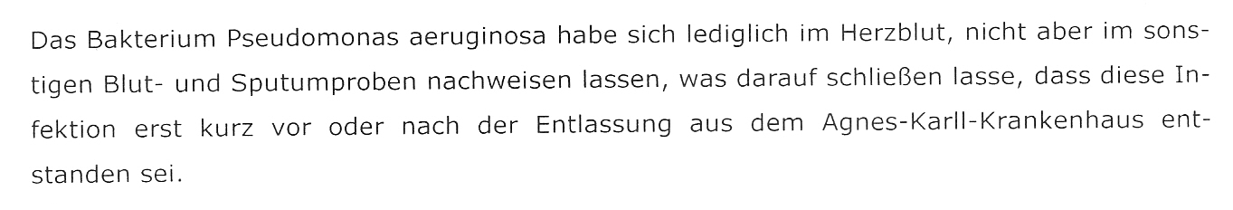 Keime nur im Blut AKK KRH Staatsanwalt Keime nur im Blut AKK KRH Staatsanwalt