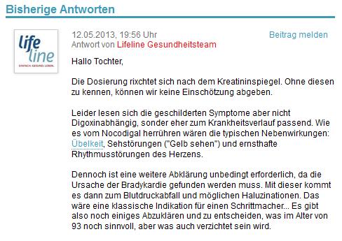 Lifeline Digoxin 02 Antwort