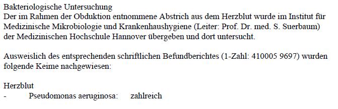 MHH Klintschar Befundbericht MHH Klintschar Befundbericht