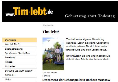 Tim lebt